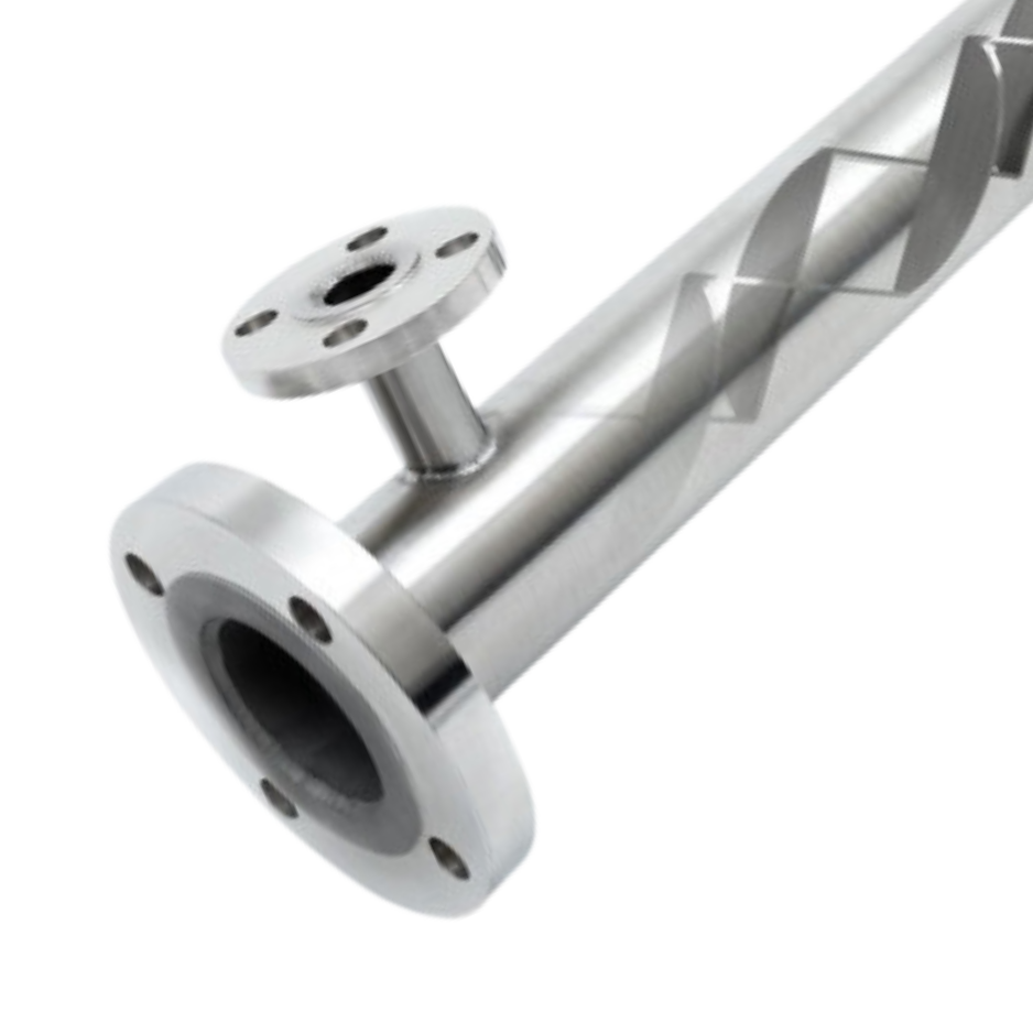 Misturador estático em inox com flanges